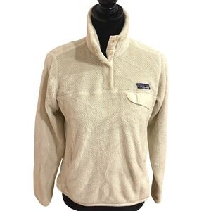 Patagonia Women's Re-Tool Snap-T in Cream Size Small